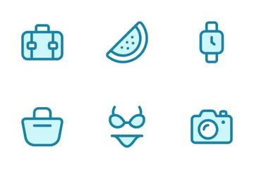 Summer Holiday Icon Pack