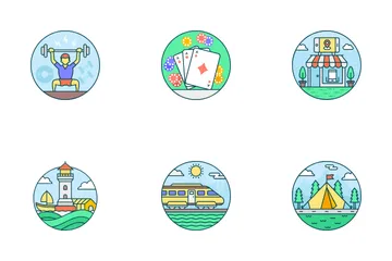 Summer Holiday Icon Pack