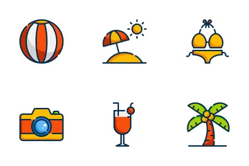 Summer Holiday Icon Pack