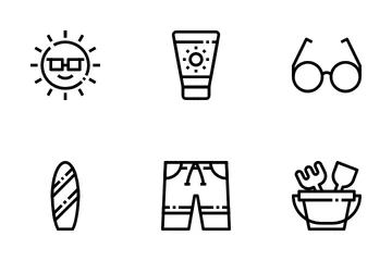 Summer Holiday Icon Pack