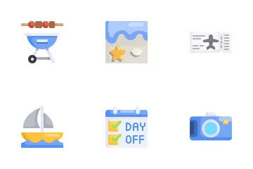 Summer Holiday Icon Pack