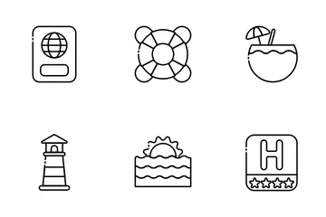 Summer Holiday Icon Pack