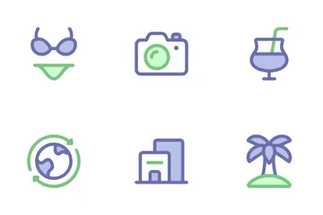 Summer Holiday Icon Pack