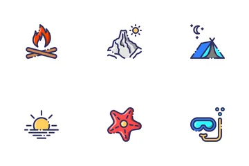 Summer Holidays Icon Pack