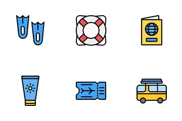 Summer Holidays Icon Pack