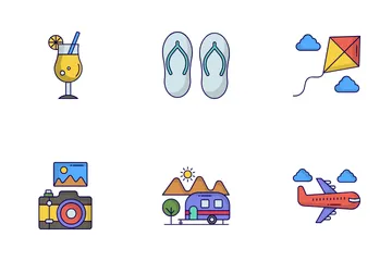 Summer Holidays Icon Pack