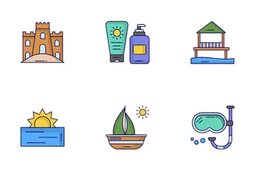 Summer Holidays Icon Pack