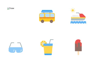 Summer Holidays Icon Pack