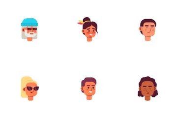 Summer Inspired People Icon Pack
