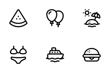 Summer Party Icon Pack