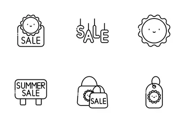 Summer Sales Icon Pack