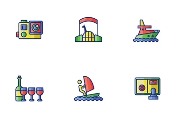 Summer Travel Icon Pack
