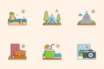 Summer Vacation Icon Pack