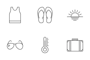 Summer Vacation Icon Pack