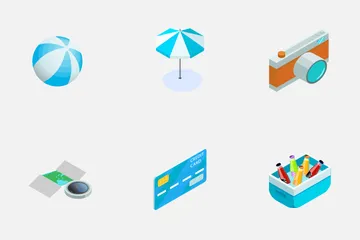 Summer Vacation Icon Pack