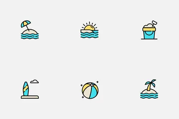 Summer Vacation Icon Pack