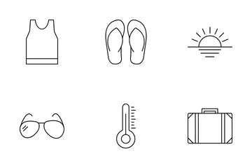 Summer Vacation Icon Pack