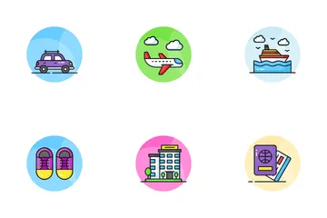 Summer Vacation Icon Pack