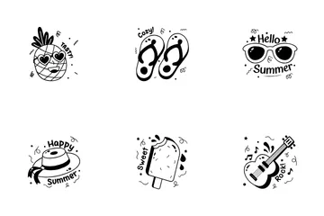 Summer Vacation Icon Pack