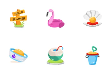 Summer Vibes Icon Pack