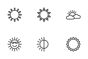 Sun Icon Pack