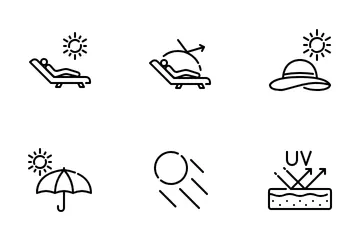 Sun Protection Icon Pack