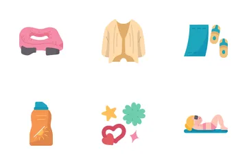 Sunbathing Icon Pack