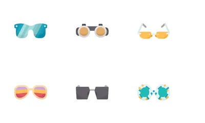 Sunglasses Styles Icon Pack