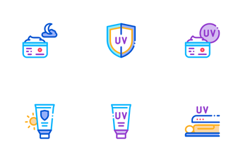 Sunscreen Icon Pack