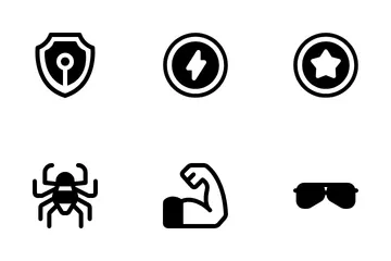 Superheld Symbolpack