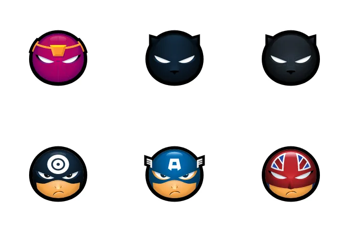 Download Halloween Avatars Icon pack Available in SVG, PNG & Icon Fonts