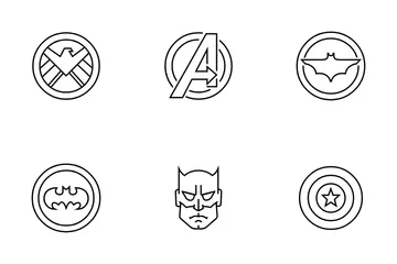 Superheroes Icon Pack