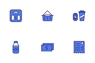 Supermercado Icon Pack