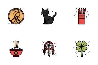 Superstitious Beliefs Icon Pack