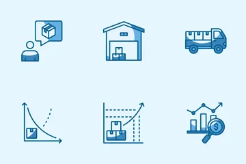 Supply And Demand Icon Pack