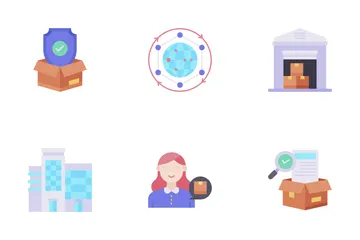 Supply Chain Management Icon Pack
