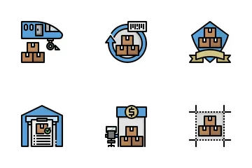 Supply Chain Management Icon Pack