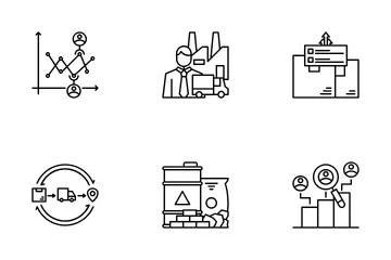 Supply Chain Management Icon Pack