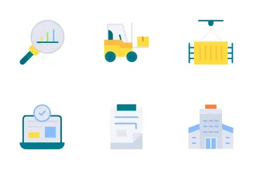 Supply Chain Management Icon Pack