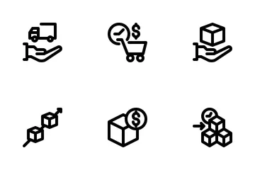 Supply Chain Management Icon Pack