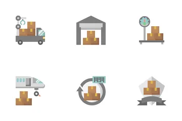 Supply Chain Management Icon Pack