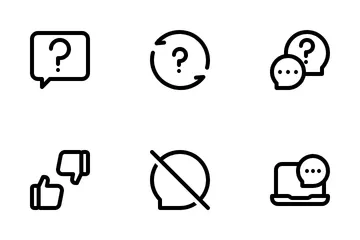 Support And Customer Service Icon Pack