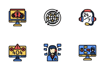 Support And Service Icon Pack