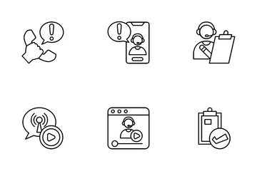 Support Service Icon Pack