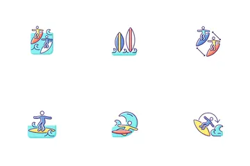 Surf Paquete de Iconos