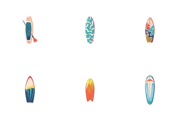 Surfboard Icon Pack