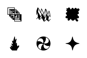 Surrealism Abstract Elements Icon Pack