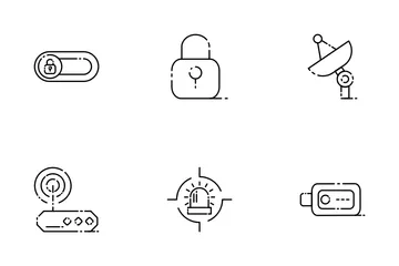 Surveillance System Icon Pack
