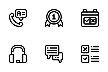 Survey And Feedback Icon Pack