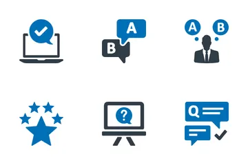 Survey And Rating Icon Pack